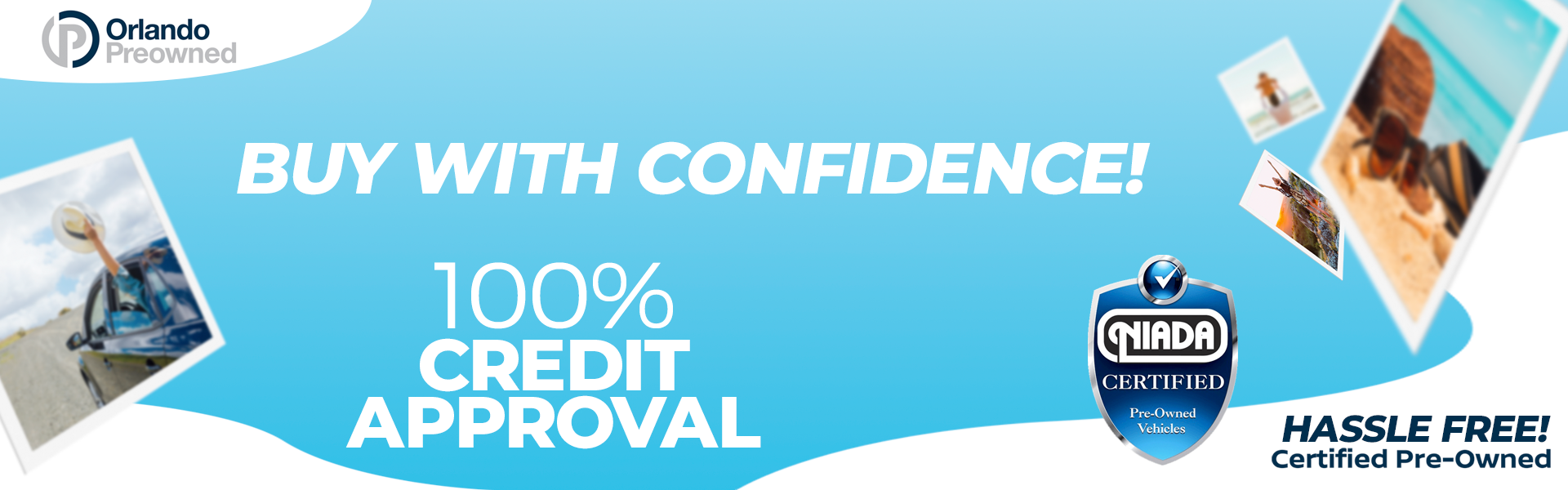 100% Credit Approval on used car loans at Orlando Pre-Owned