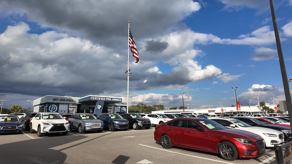 CPO vehicle in Orlando FL at Orlando Preowned — certified pre-owned 125-point inspection, NIADA member, free CARFAX, LoJack, 3701 W Colonial Drive