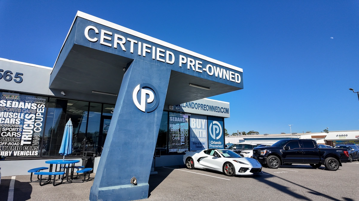Off-lease vehicles for sale in Orlando at Orlando Preowned — 6-month/6,000-mile warranty, 125-point inspected, 3701 W Colonial Drive