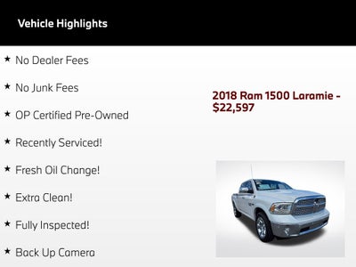 2018 RAM 1500 Laramie