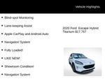 2020 Ford Escape Titanium Hybrid