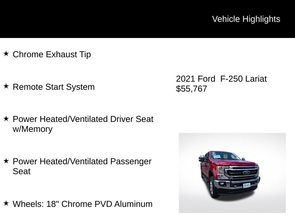 2021 Ford F-250SD Lariat