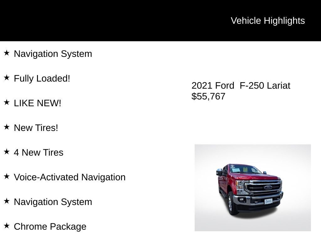 2021 Ford F-250SD Lariat