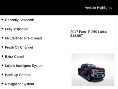 2017 Ford F-250SD Lariat