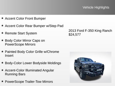 2013 Ford F-350SD King Ranch