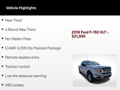 2018 Ford F-150 XLT