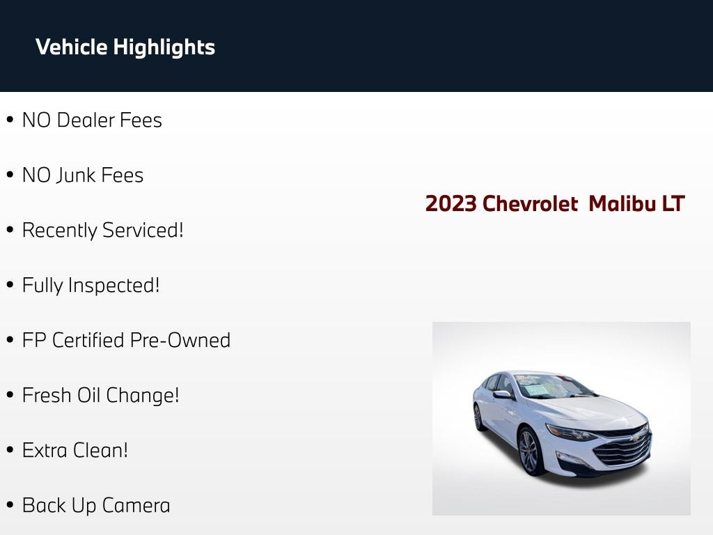 2023 Chevrolet Malibu LT 1LT