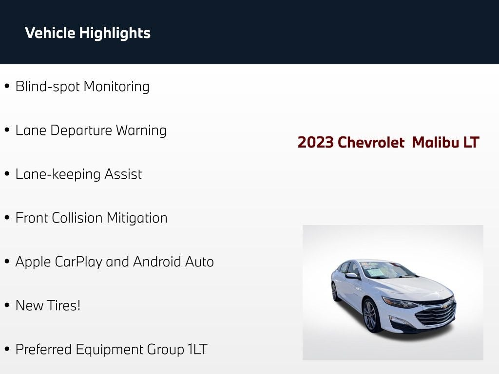 2023 Chevrolet Malibu LT 1LT