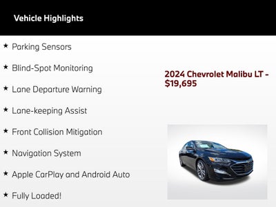 2024 Chevrolet Malibu LT 2LT