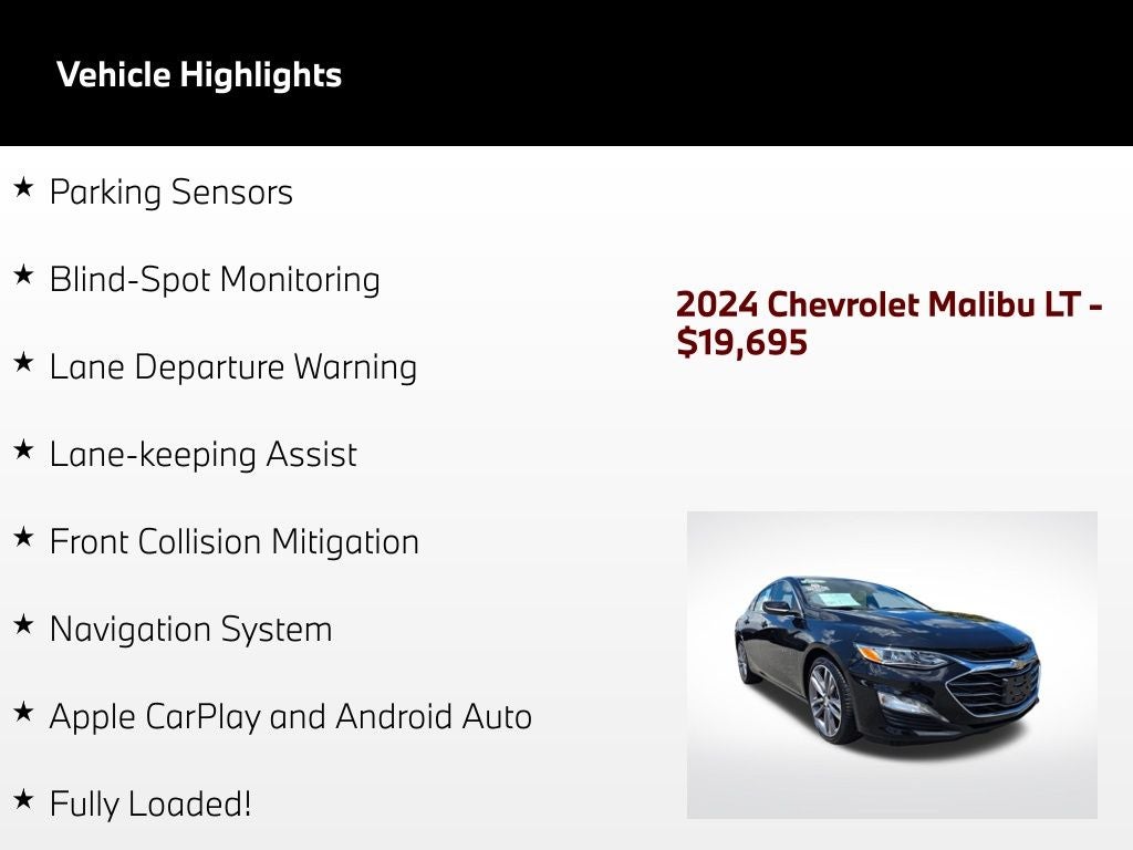 2024 Chevrolet Malibu LT 2LT