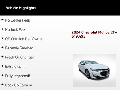 2024 Chevrolet Malibu LT 2LT