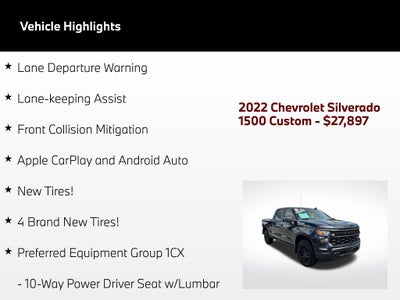 2022 Chevrolet Silverado 1500 Custom
