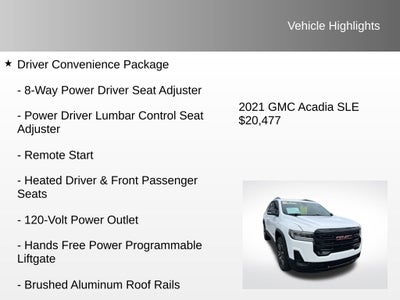 2021 GMC Acadia SLE