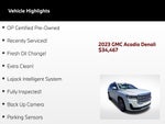 2023 GMC Acadia Denali