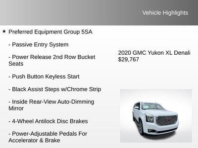 2020 GMC Yukon XL Denali