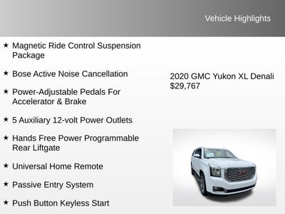 2020 GMC Yukon XL Denali