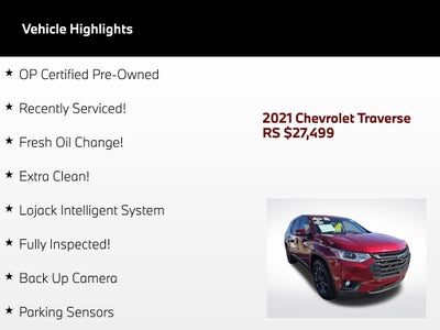 2021 Chevrolet Traverse RS