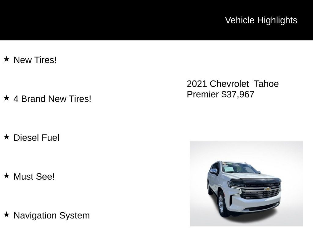 2021 Chevrolet Tahoe Premier