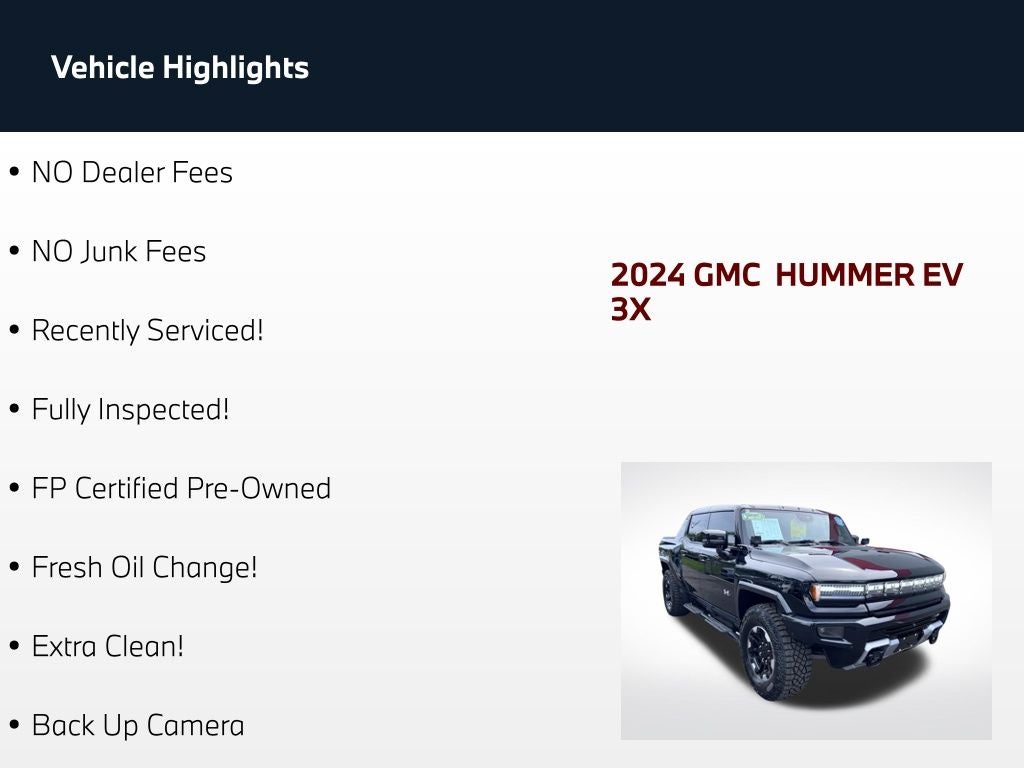 2024 GMC Hummer EV Pickup 3X