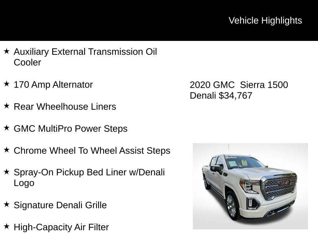 2020 GMC Sierra 1500 Denali