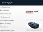 2025 Honda Accord Hybrid Sport