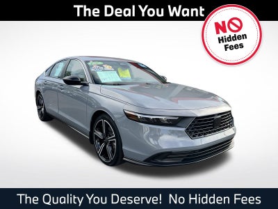 2024 Honda Accord Hybrid Sport