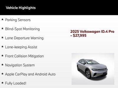 2025 Volkswagen ID.4 Pro