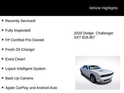 2020 Dodge Challenger SXT