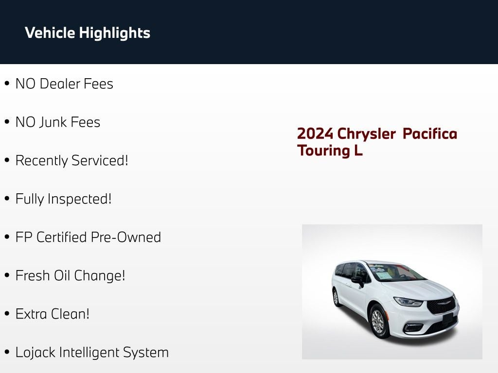 2024 Chrysler Pacifica Touring L