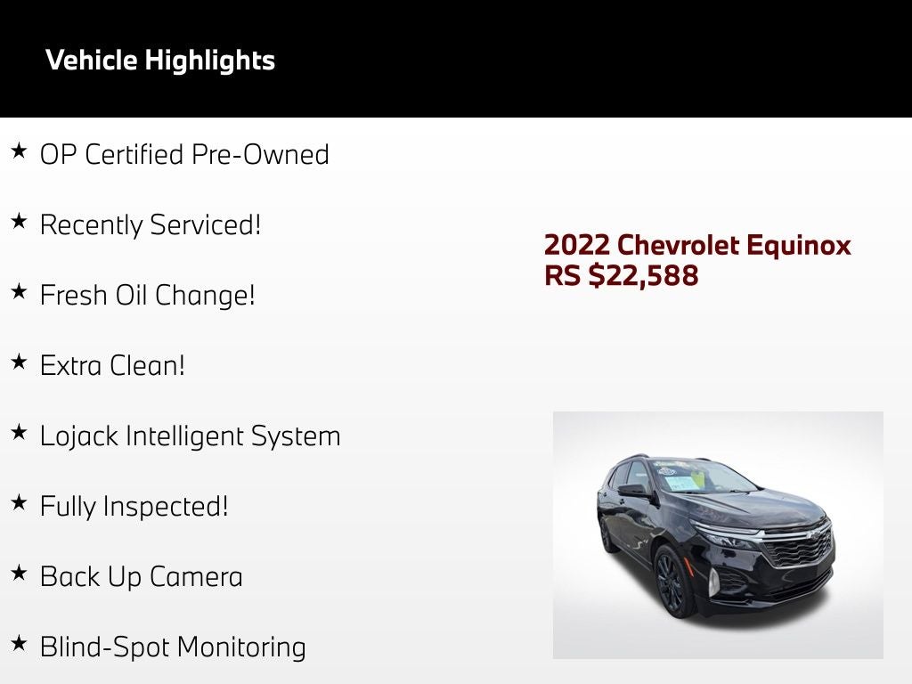 2022 Chevrolet Equinox RS