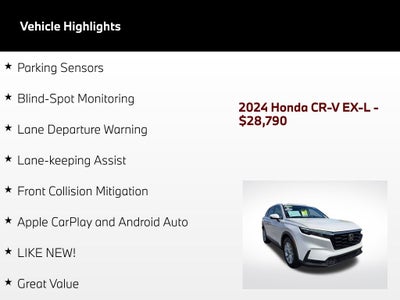 2024 Honda CR-V EX-L