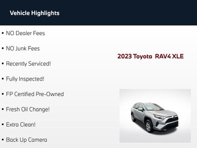 2023 Toyota RAV4 XLE