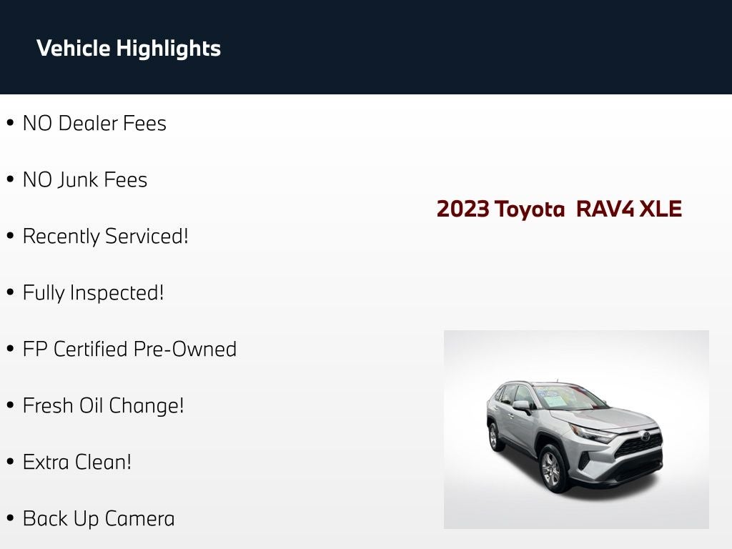 2023 Toyota RAV4 XLE