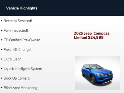 2025 Jeep Compass Limited
