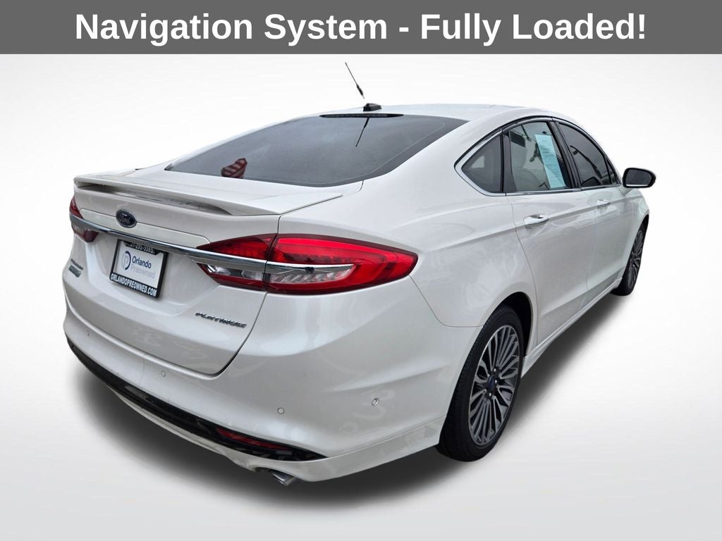 2018 Ford Fusion Energi Platinum