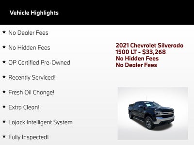 2021 Chevrolet Silverado 1500 LT LT1