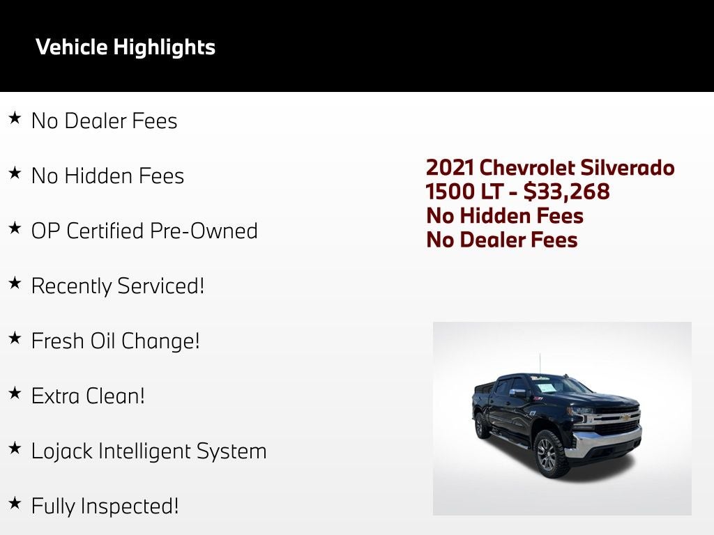 2021 Chevrolet Silverado 1500 LT LT1