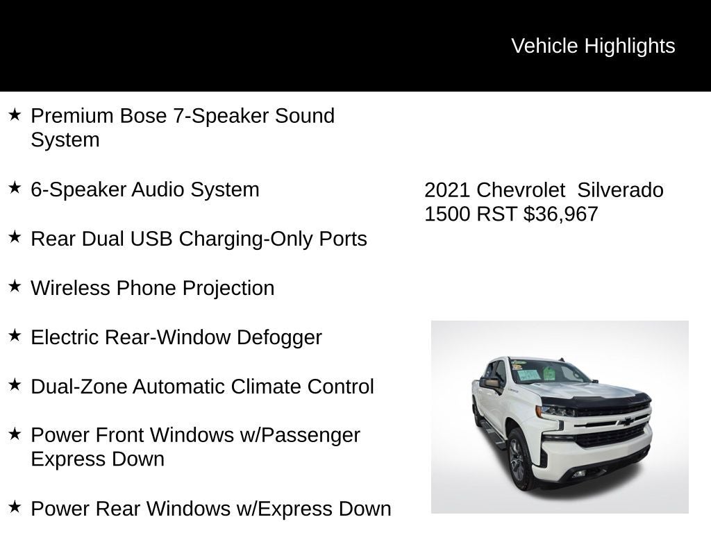 2021 Chevrolet Silverado 1500 RST
