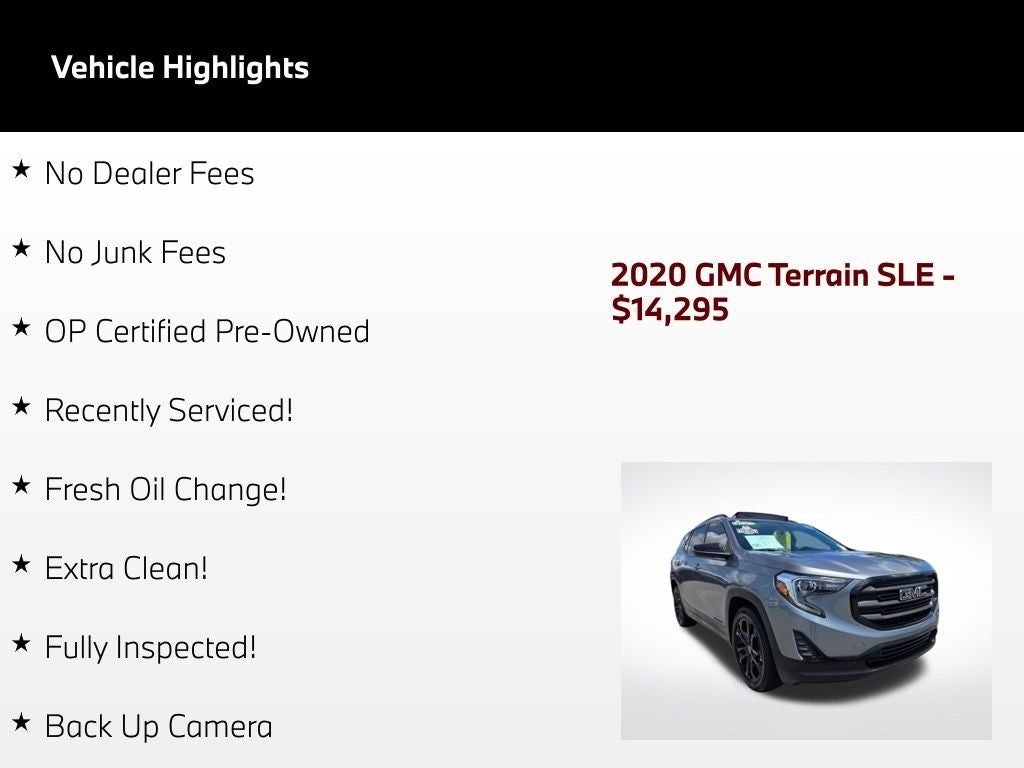 2020 GMC Terrain SLE
