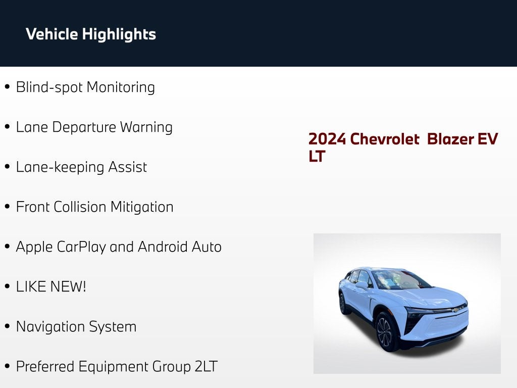 2024 Chevrolet Blazer EV LT