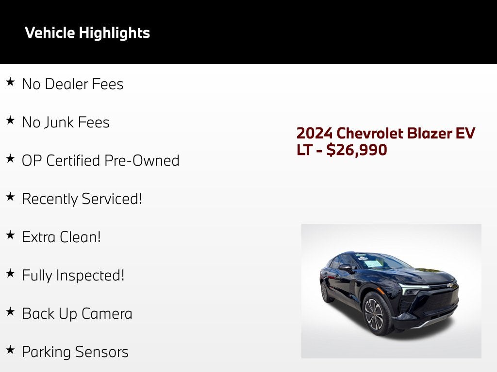 2024 Chevrolet Blazer EV LT