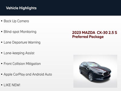 2023 Mazda Mazda CX-30 2.5 S Preferred Package