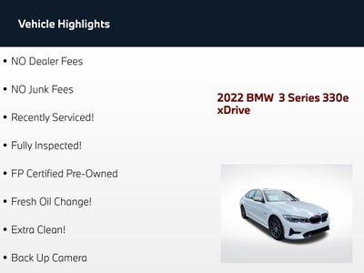 2022 BMW 3 Series 330e xDrive