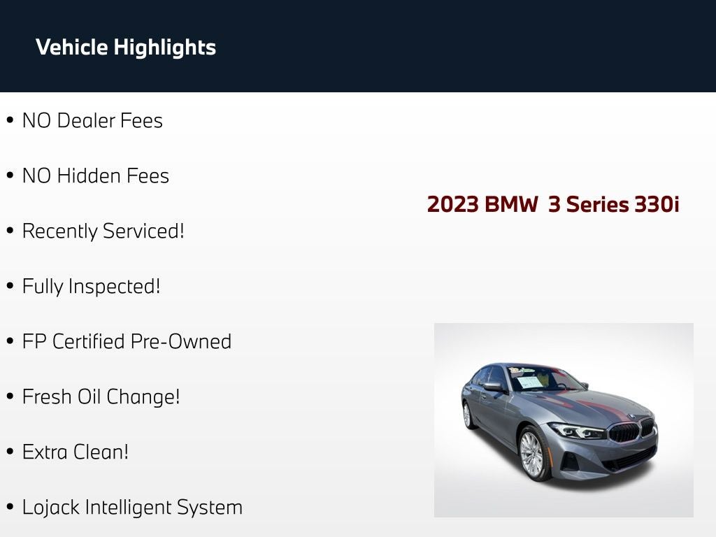 2023 BMW 3 Series 330i