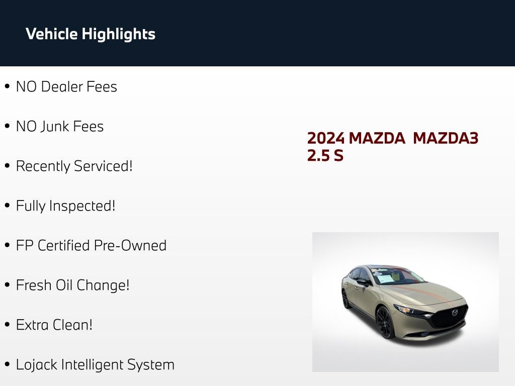 2024 Mazda Mazda3 2.5 Carbon Turbo