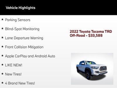 2022 Toyota Tacoma TRD Off-Road V6