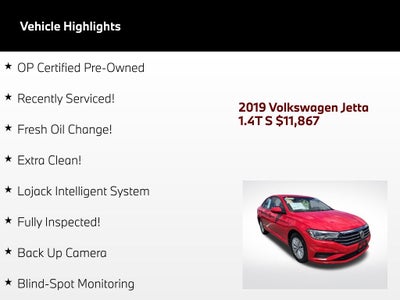2019 Volkswagen Jetta 1.4T S