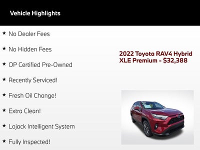 2022 Toyota RAV4 Hybrid XLE Premium