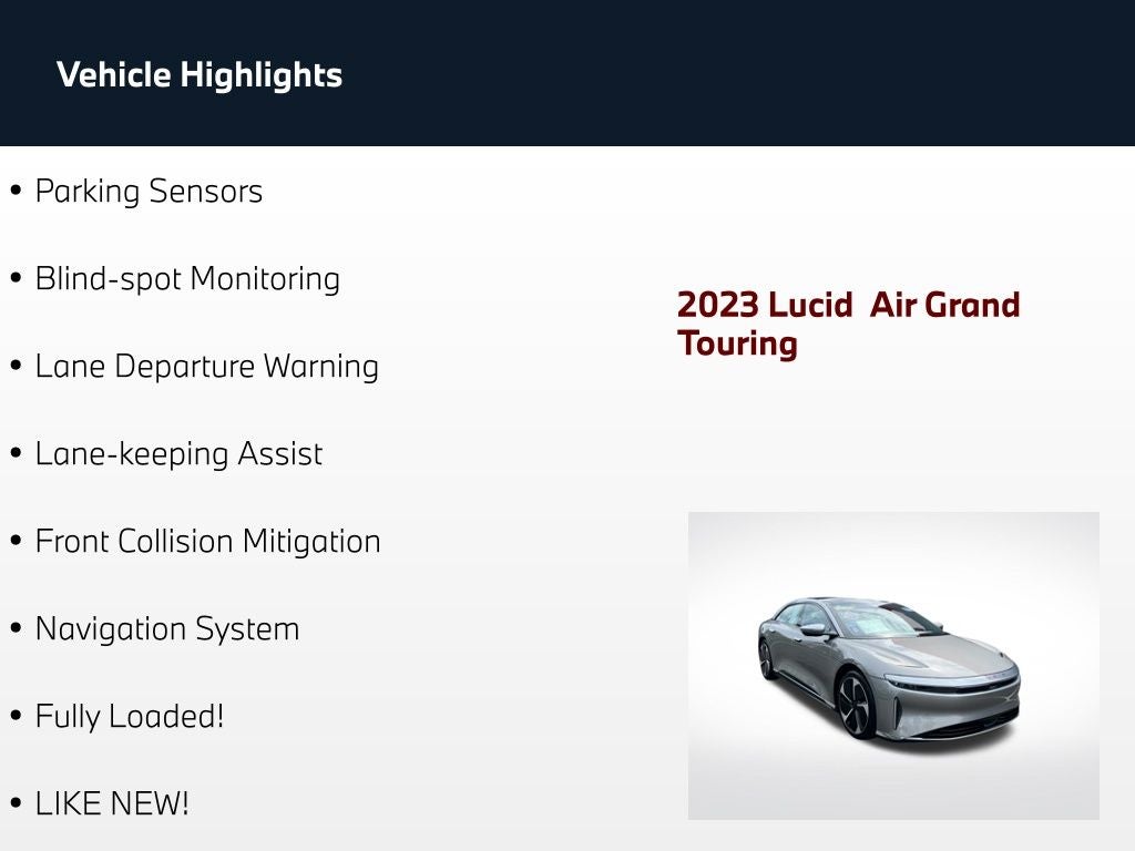 2023 Lucid Air Grand Touring