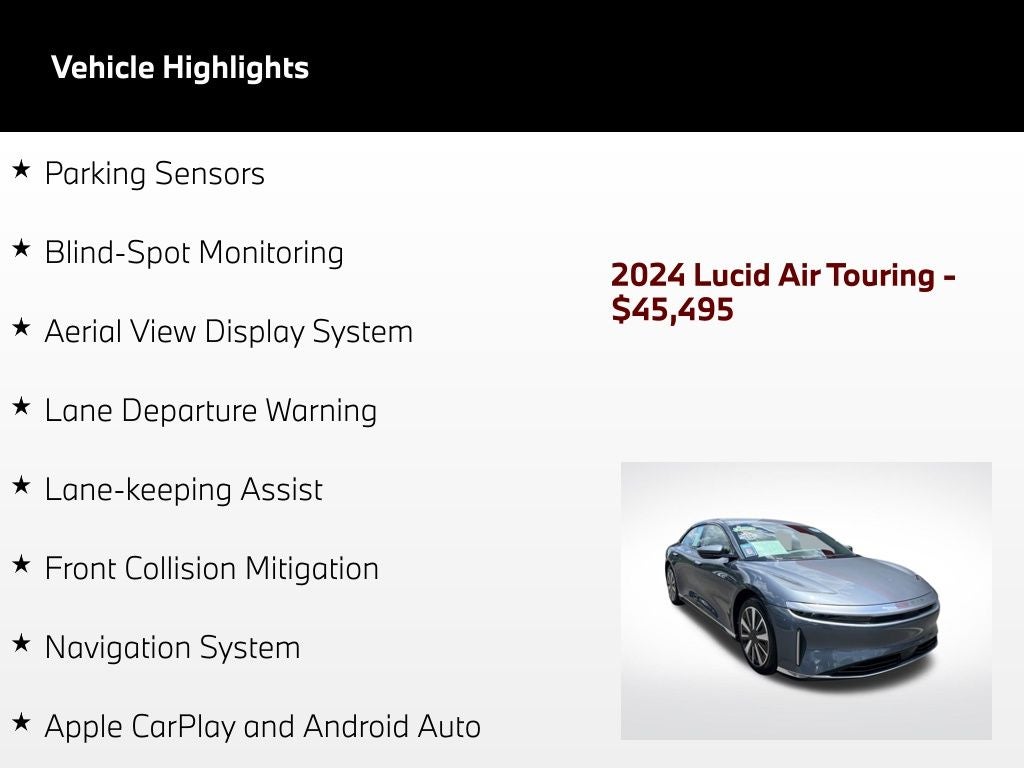 2024 Lucid Air Touring